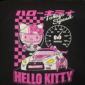 Hello Kitty Tokyo Speed Racing Large Shirt